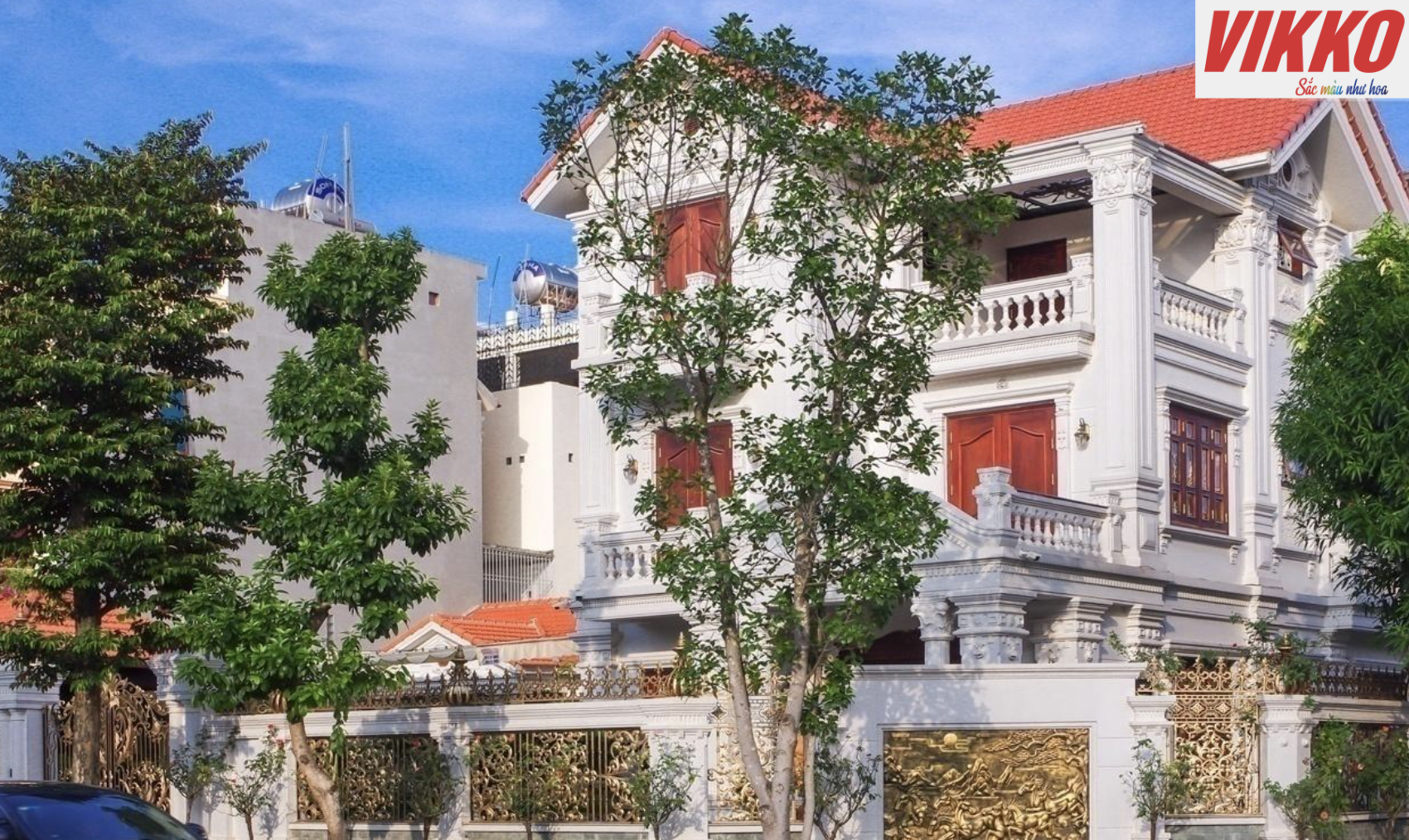 Biệt thự khu đô thị Linh Đàm